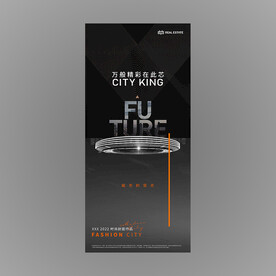 黑金商业地产起势广告