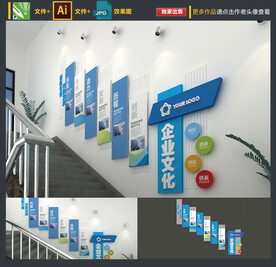 企业楼梯文化