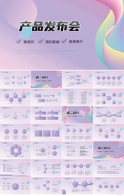 紫公司企业新品发布会策划PPT