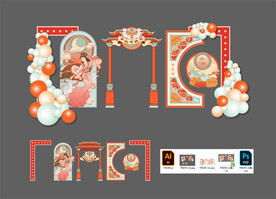 中秋节布置中秋节美陈