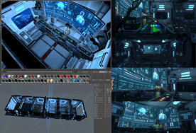 c4d太空仓工程文件