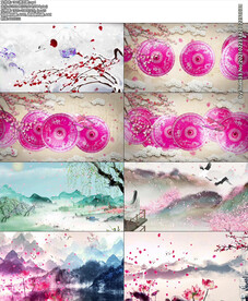 燕无歇led舞台背景视频