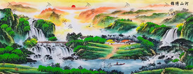 国画山水画