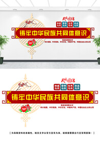 民族共同体文化墙