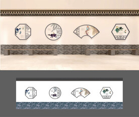 农耕文化墙   校园文化