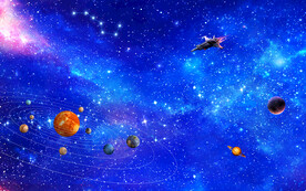 蓝色星空