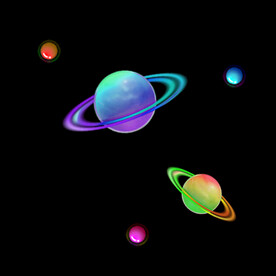 行星星球宇宙元素