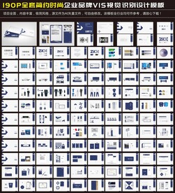 简约时尚VIS模板