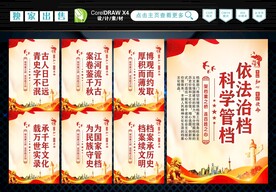 档案室文化墙 