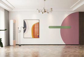 北欧客厅背景墙