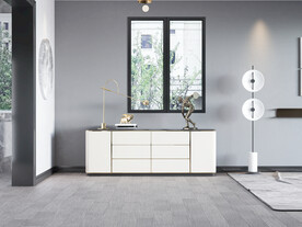 餐厅背景墙3D场景