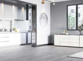 轻奢餐厅空场景