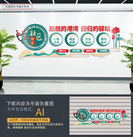 社区矫正文化墙