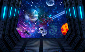 宇宙星空宇航员