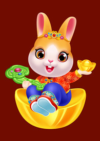 卡通兔子