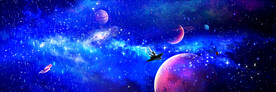 蓝色星空