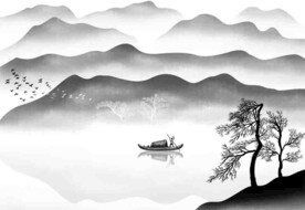 高清分层透明底推拉门打印图