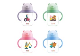 儿童吸水杯图案设计