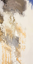 暖灰抽象玄关画