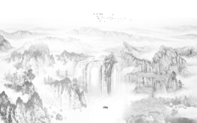 现代 别墅新山水画 TIf分层
