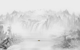 写意山水画