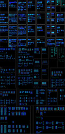各种窗户CAD图库