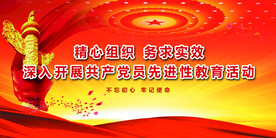党建背景展板 