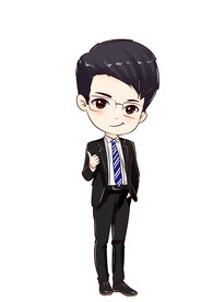 原创Q版卡通男士图片