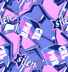 字母 星星 迷彩