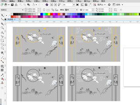 新中式电视背景