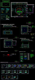 全套别墅影音室CAD施工图