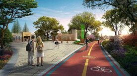 绿道景观设计效果图