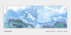 水墨画软膜天花