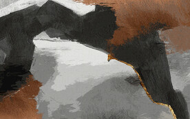 新中式水墨抽象地毯