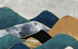 北欧简约现代几何客厅地毯