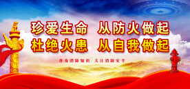消防展板 