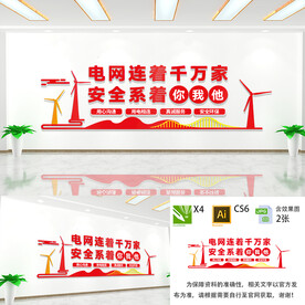 国家电网文化墙