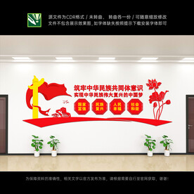 民族团结文化墙