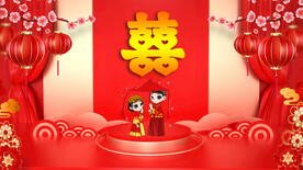 结婚背景 