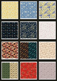 花卉四方连续图片