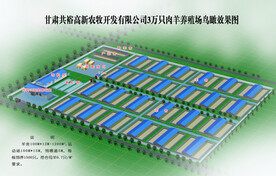 养殖小区鸟瞰图