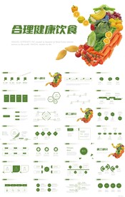 绿色饮食合理健康饮食总结PPT