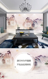 中式山水画