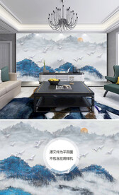 新中式山水