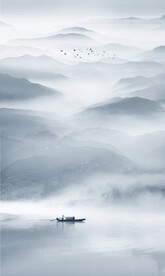 意境山水画