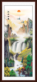 玄关山水画