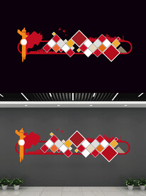 党员照片形象墙