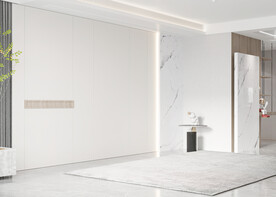 现代极简 轻奢客厅 空场景