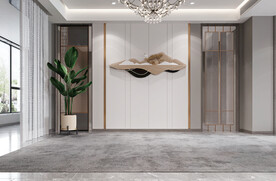 轻奢客厅背景墙