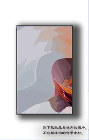 欧式抽象装饰画 